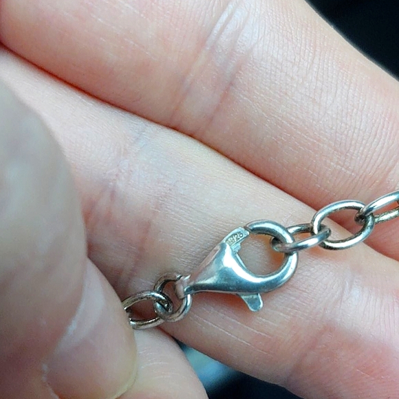 Vtg Estate Bat-Ami Israeli 925 Statement Necklace - Picture 8 of 11